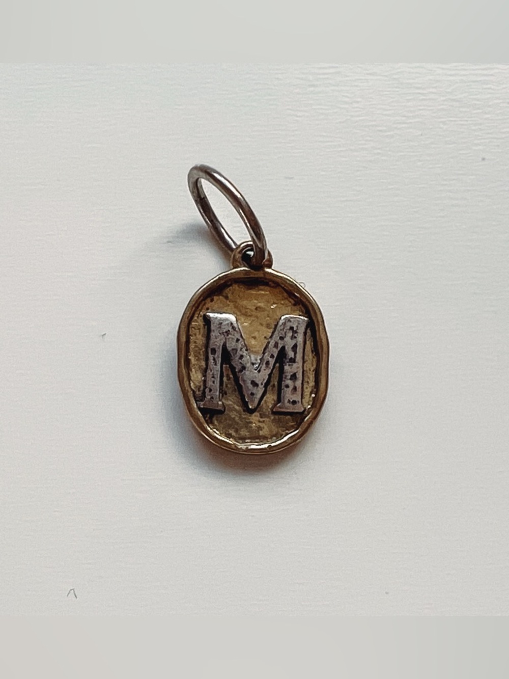 Grace&Heart Sterling Silver M Charm